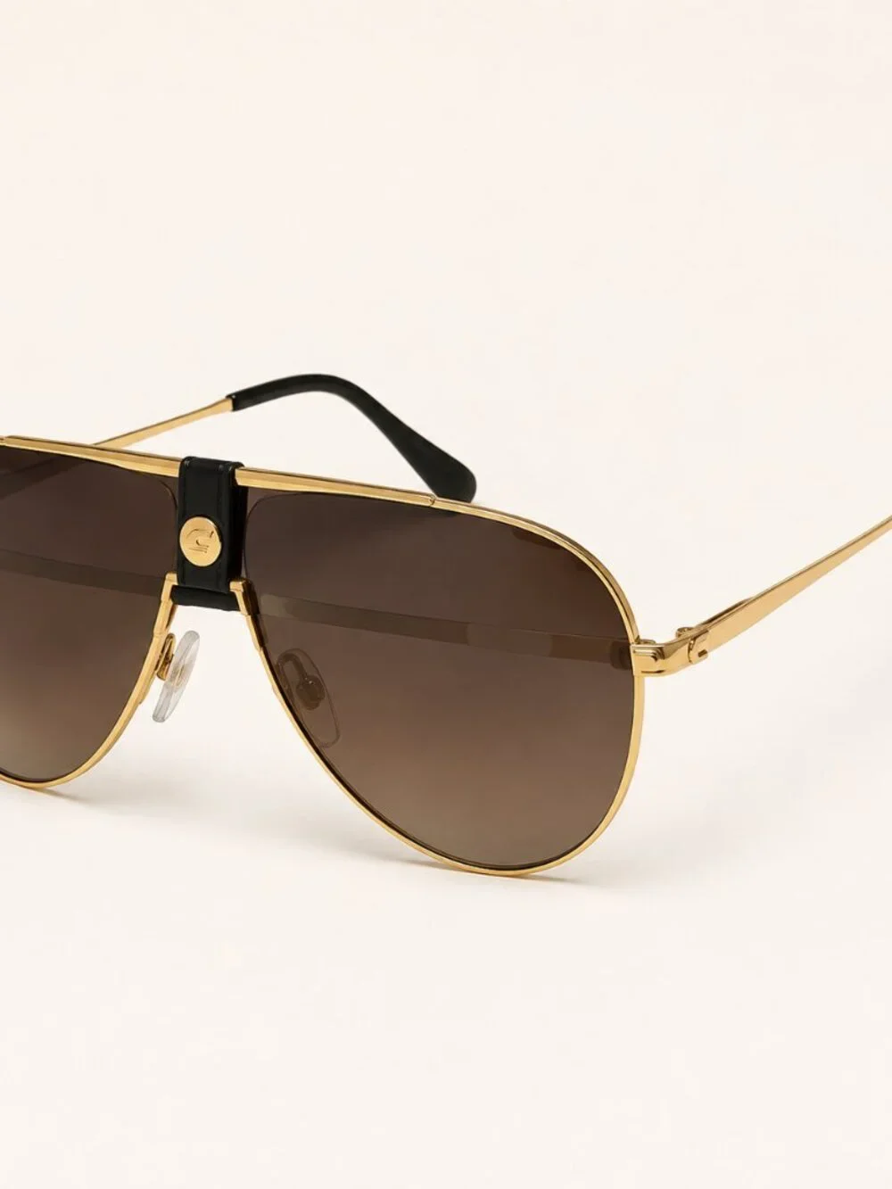 Carrera 1033/S Gold Brown Gradient Aviator Sunglasses 63mm